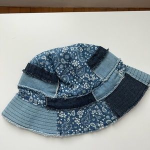 denim bucket hat